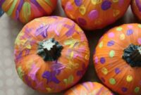 Pumpkin painting craft