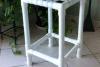 Pvc pipes bar stool