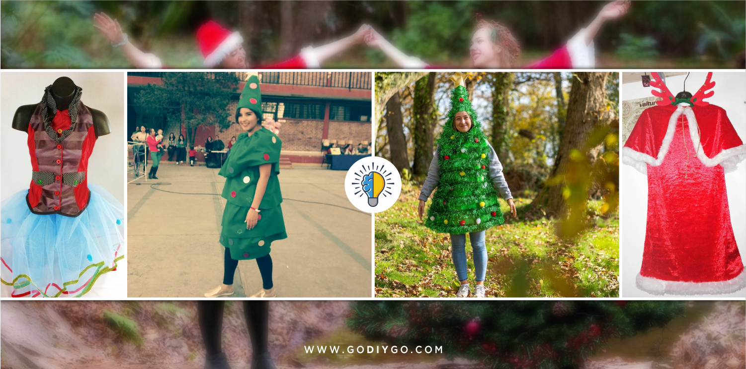25 Interesting DIY Christmas Costume Ideas You Can Make - GODIYGO.COM