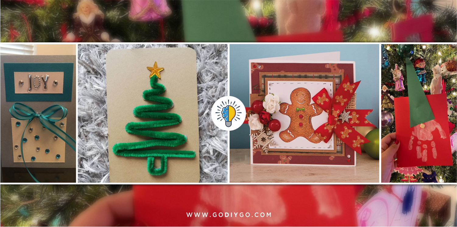 You Can Make Your Own Christmas Card with These 10 Ideas - GODIYGO.COM