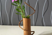 Bamboo decorative vase