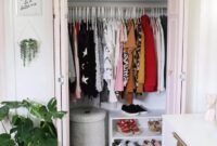 Diy buit-in closet for fasion items