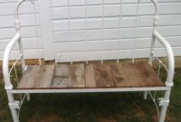 Diy metal bed bench