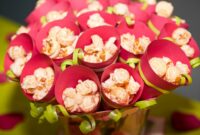 Diy popcorn bouquet