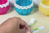 How to make diy cute bucket in four easy steps2