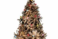 Diy pine cone christmas tree