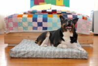 DIY-dog-bed-pillow-case-from-a-sheet