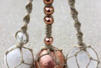 Diy hemp friendship bracelet danglers