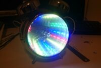 Diy infinity mirror clock