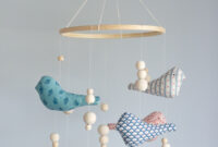 Diy birds and beads baby mobile