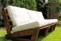 Diy garden bench that will still standing strong for long time 5